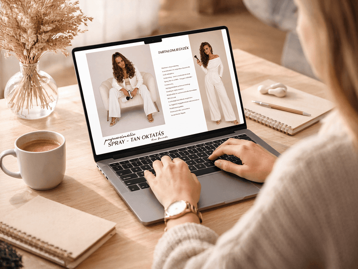Translation missing: hu.Spray Tan Online Masterclass - Furár Dominika